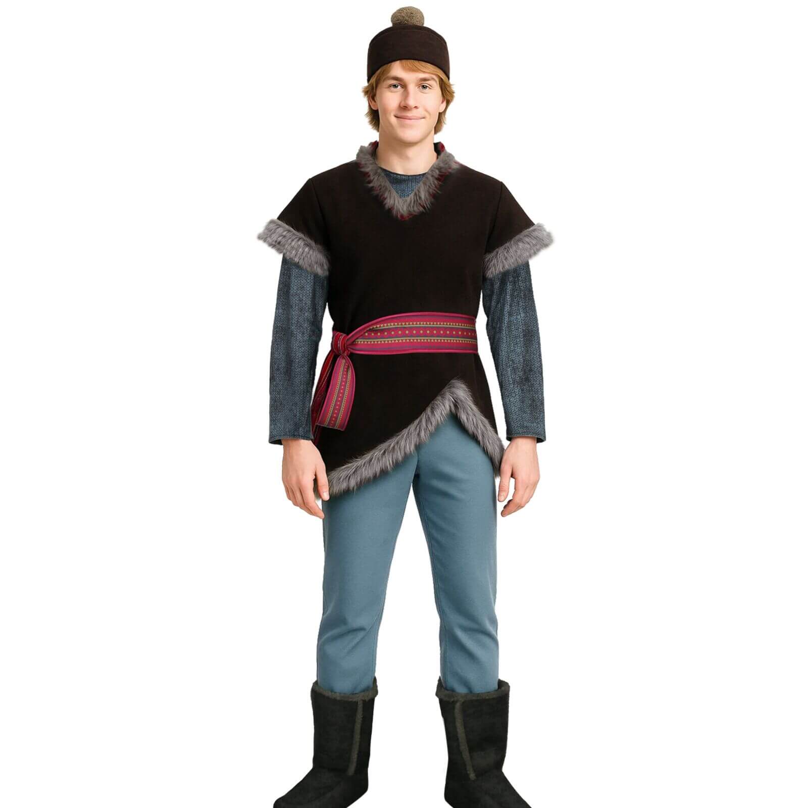 Kristoff Herb-Costume de film cosplay pour hommes, tenues trempées, Halloween, fête de Noël, 512