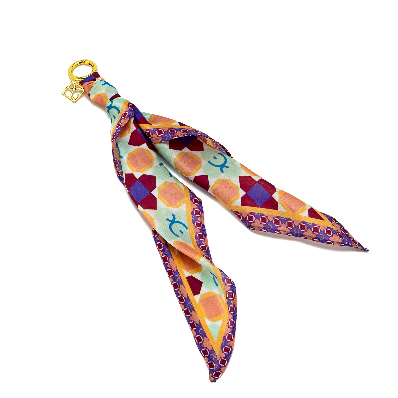 Écharpe en soie pour femme PG PATSY GARIS, style haute couture, motifs uniques, cadeau pour femme, écharpe en soie de style niche