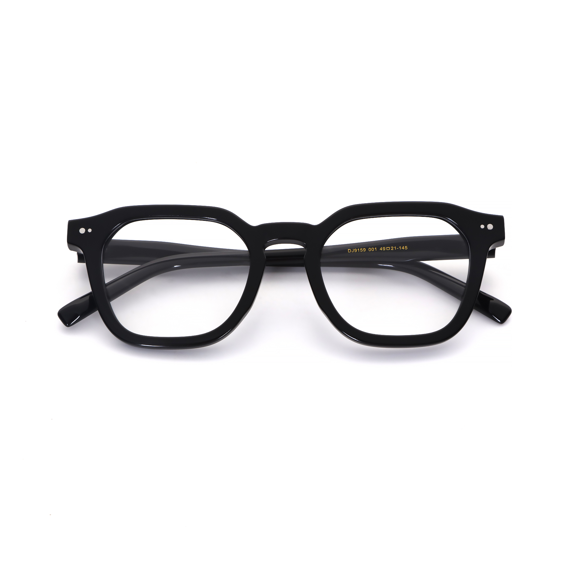 Lunettes optiques rétro littéraires classiques pour femmes, tendance, Design à rivets rétro, monture de plaque de haute qualité, lentille transparente, nouvelle collection