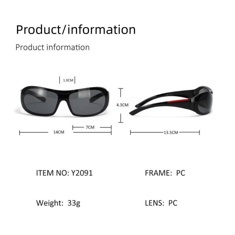 Lunettes de soleil monobloc 2026 pour hommes, lunettes de soleil style futur pour femmes, lunettes carrées