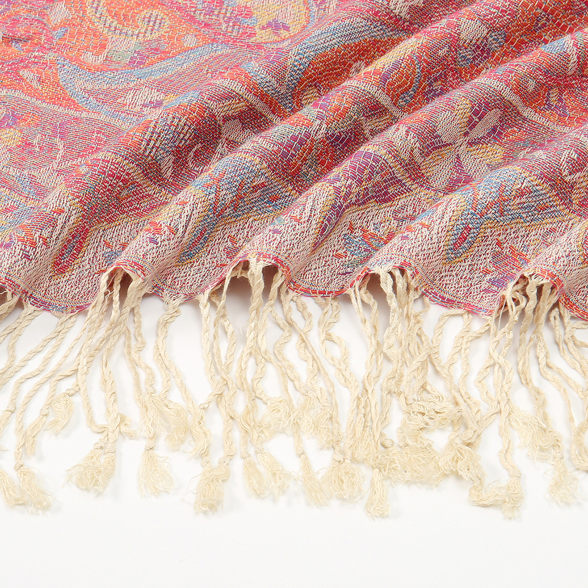 Paisley broderie coton Hijab écharpe pour femme musulman Hijabs Pashmina glands châles mode longues enveloppes Foulard Islam Turban