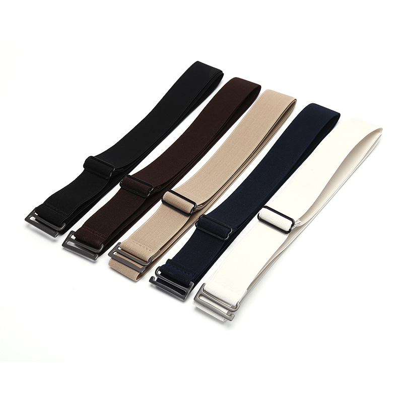 Ceinture Invisible en plastique pour femmes et hommes, boucle élastique confortable, réglable, sans présentation, pour Jeans, nouvelle collection