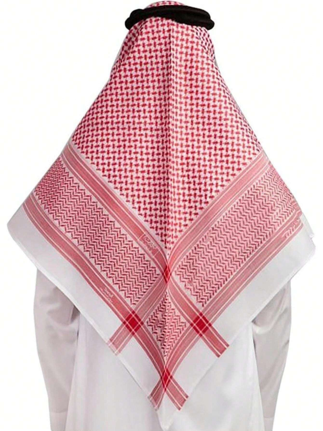 Nouveau arabe Shemagh musulman Keffiyeh tête enveloppement tactique désert tête cou écharpe militaire châle arabe écharpe chapeaux avec corde Agal