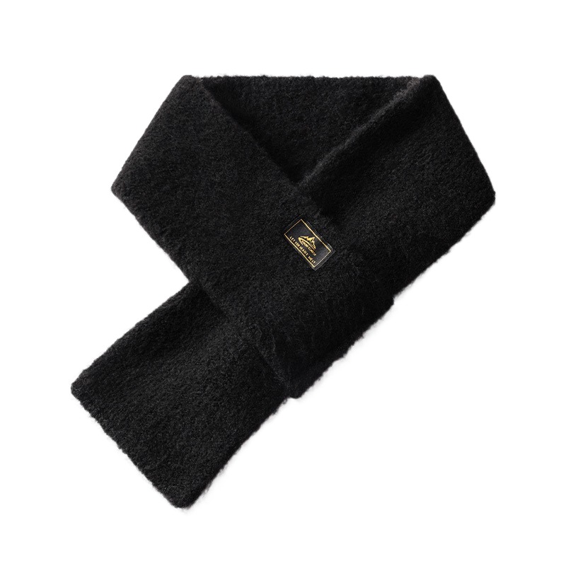 Châle en cachemire d'hiver Vintage de haute qualité, écharpe douce de Style coréen pour hommes, silencieux chaud coupe-vent en cachemire unisexe