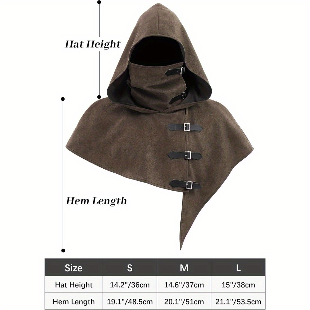 Robe de moine médiévale, costume d'Halloween, robe de frère, robe de sorcier, robe de prêtre, cosplay, performance scénique
