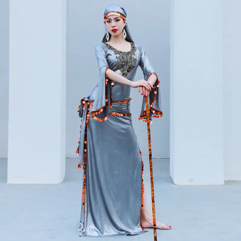 Robe de Costume pour femmes, Baladi Saidi, spectacle de danse du ventre, Robe de concours de danse du ventre pour filles, vêtements orientaux, tenue de danse