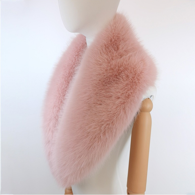 Hiver Imitation fourrure de renard femme châle chaud mode tendance écharpe automne peluche Ins Style Shibuya épices filles manteau accessoires
