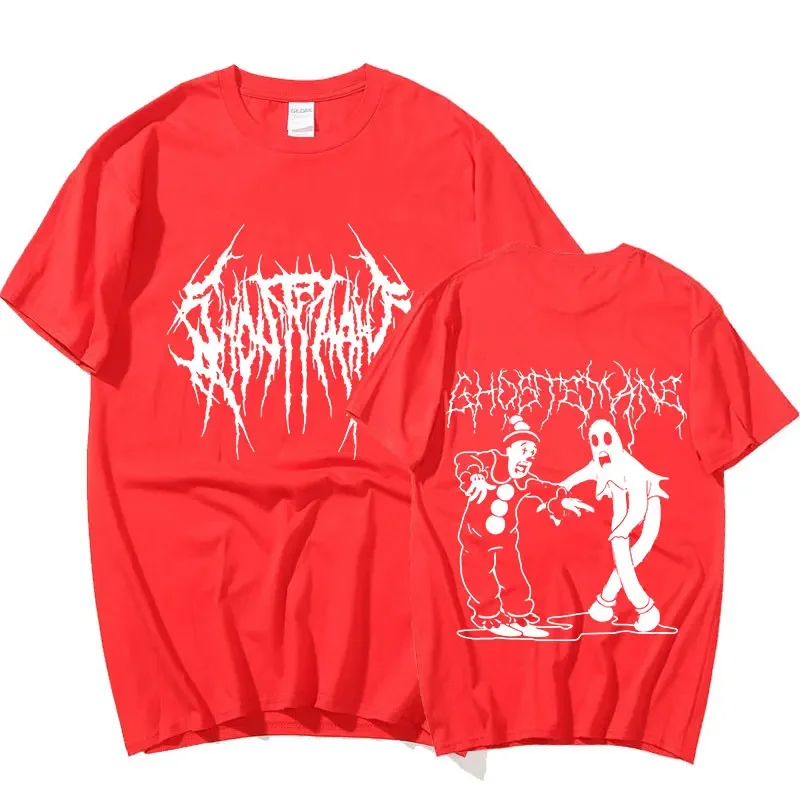 Hommes femmes imprimer T-shirt mode Hip Hop métal gothique Rock T-shirt ample Streetwear été ample Sport T-shirt Y2K à manches courtes