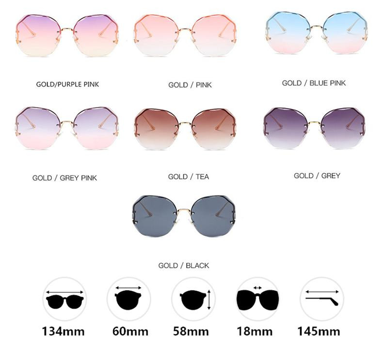 Mode dégradé lunettes de soleil femmes marque Design Vintage pilote rétro nuances coupe lentille dégradé lunettes de soleil femme UV400