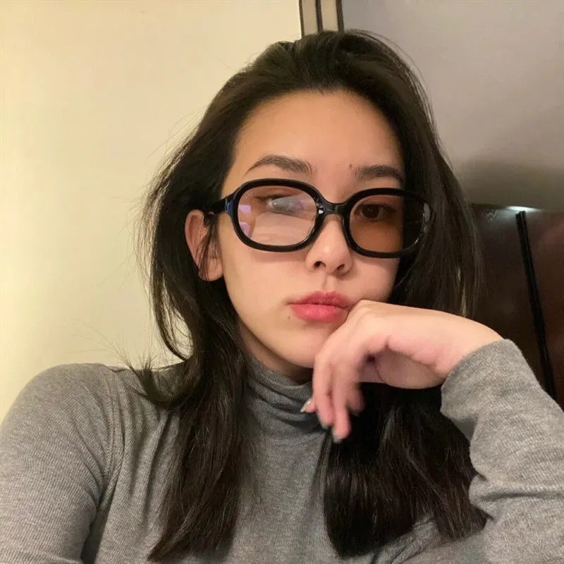 Nouvelles Lunettes de Soleil Vintage 2026 pour Femme – Marque Designer Rétro, Forme Rectangle, Populaire sur Instagram, Modèle Ellipse Carré