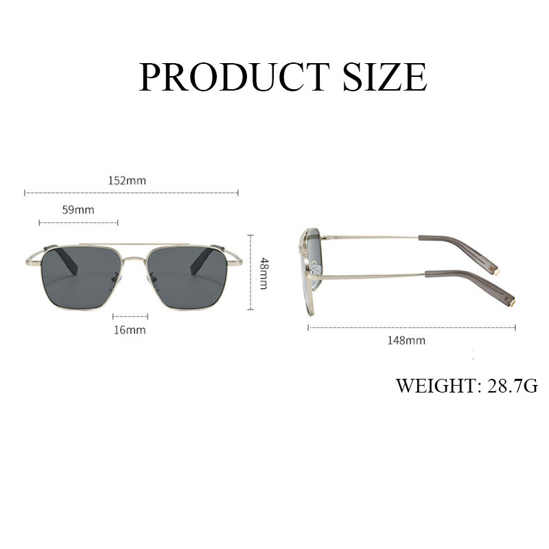 Lunettes de soleil à verres dégradés pour hommes, antidérapantes, en métal, grande monture, couleur unie, nuances d'extérieur, lunettes de conduite, nouvelle collection