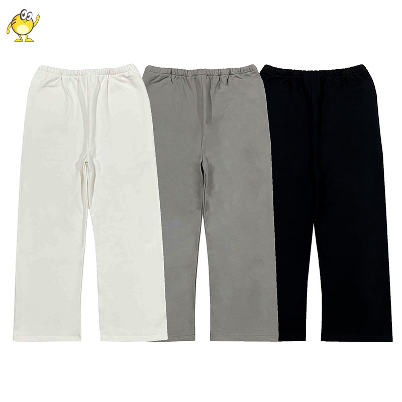 2025 nouveaux pantalons hommes femme noir blanc gris meilleure qualité lâche Joggers pantalons de survêtement Hip Hop mode Streetwear