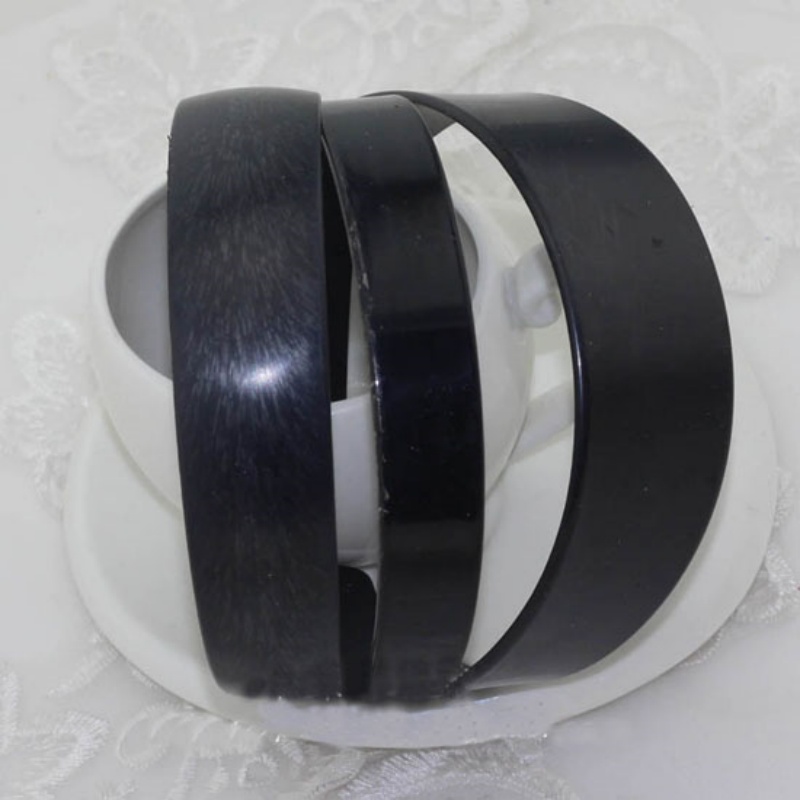 5 pièces 1.8/2.8/3.8/4.8cm de large bandeaux noirs bandeaux simples bandes de cheveux pour femmes filles bricolage à la main accessoires de décoration de cheveux