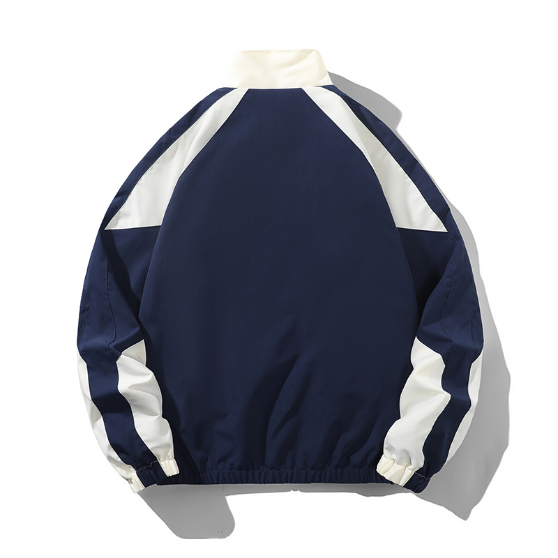 Veste de course pour hommes et femmes, édition printemps - Style streetwear hip-hop, patchwork coloré, veste de sport légère décontractée - Tailles européennes