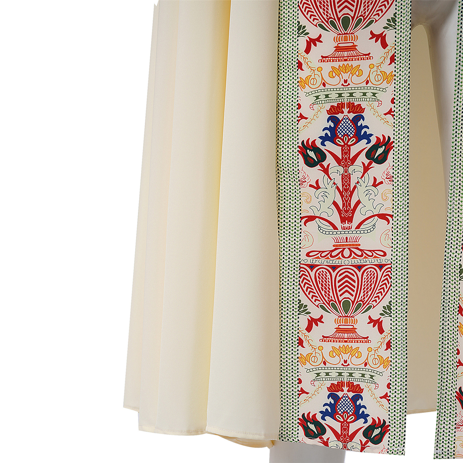 Chasuble de clergé catholique pour hommes avec pendentif à pompon, vestiments de prêtre d'église unisexe, Robe de masse de cave de célébration pour fête