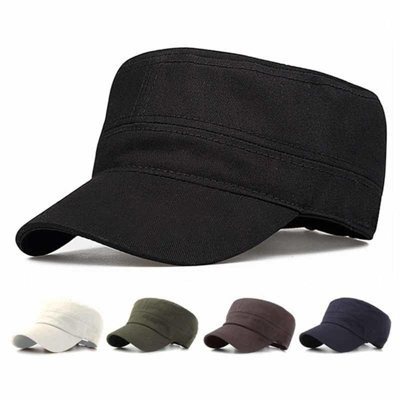 Chapeau Unisexe Classique Ajustable en Cinq Couleurs pour Hommes et Femmes, Style Vintage, Casquette Plate de Type Cadet