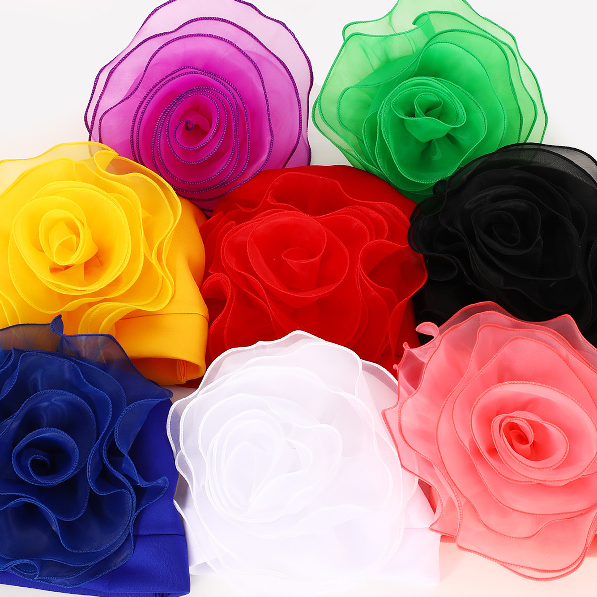 Turban à fleurs pour femmes, bonnet musulman, couvre-chef féminin, fête de mariage, pièce de sauna, accessoires pour cheveux