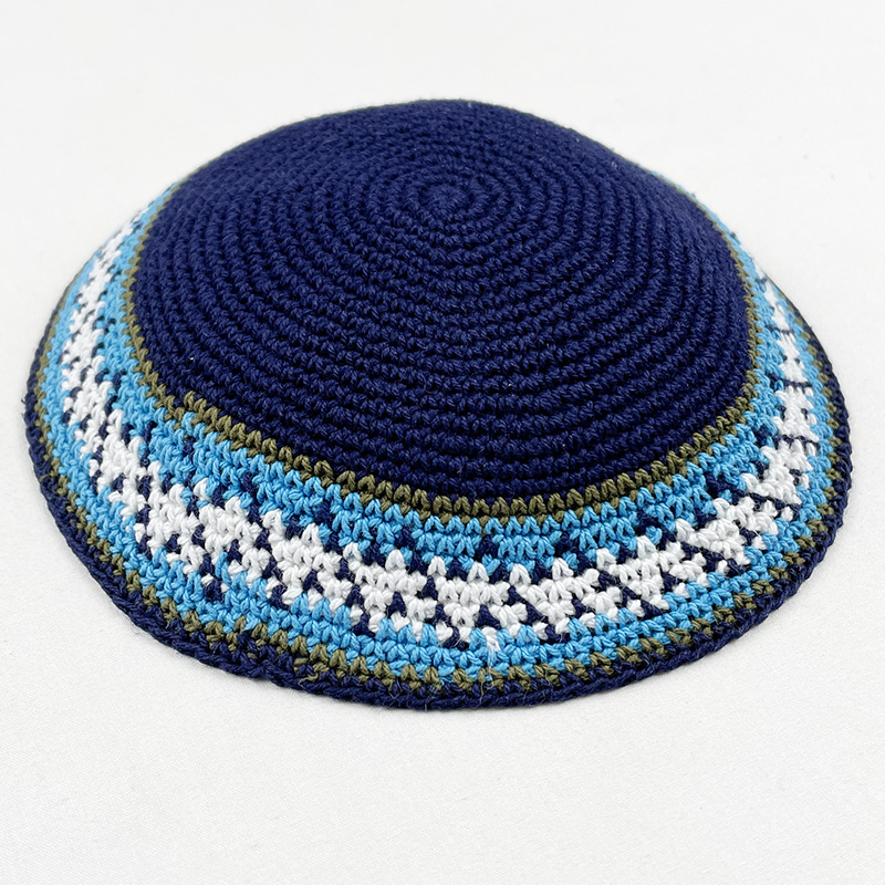 Kippah fait à la main pour hommes, chapeau CHRISTAKA, Kippot