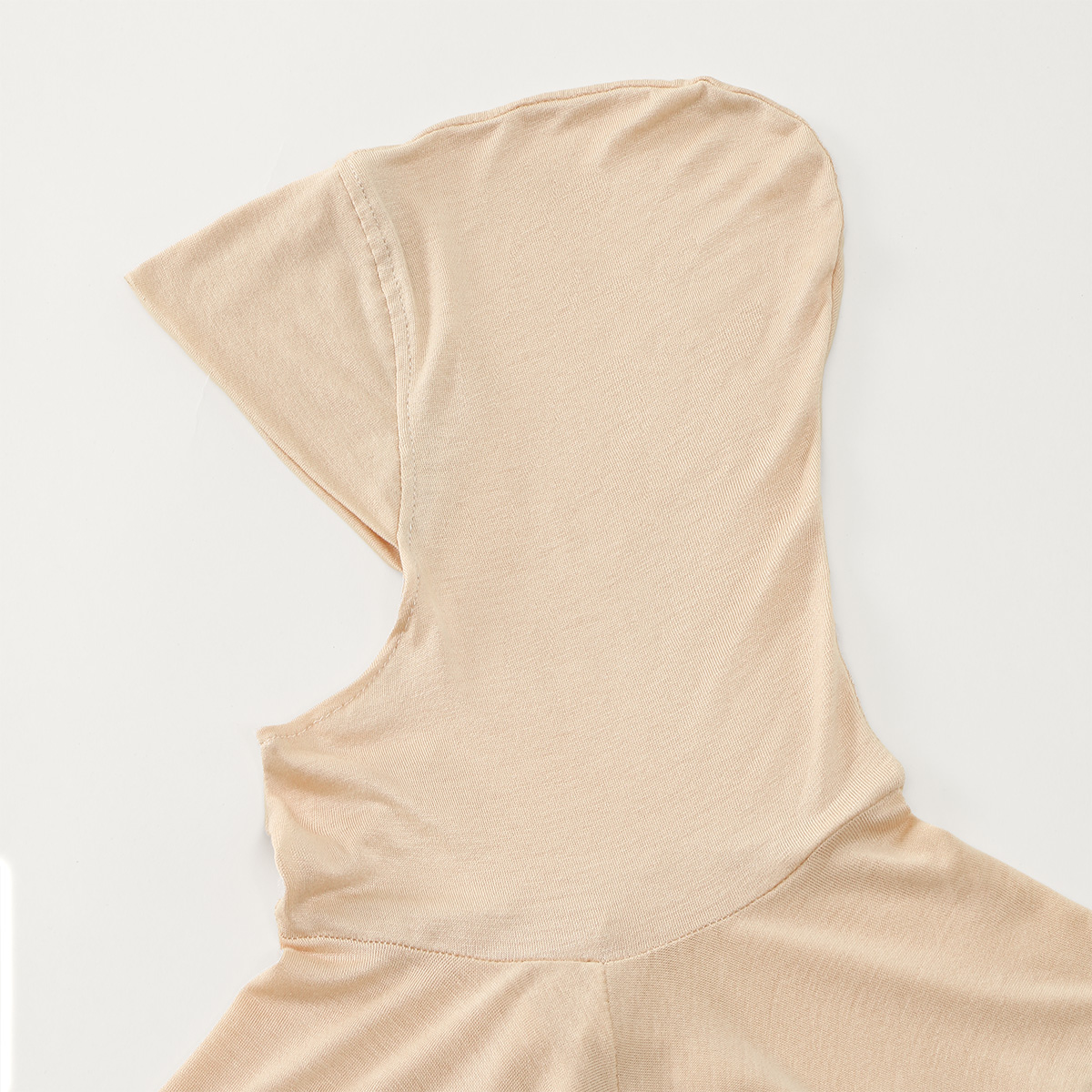 Hijab musulman intégral à manches longues pour femme avec sous-bonnet élastique, couvre-bras long musulman, protection solaire à porter sous un T-shirt