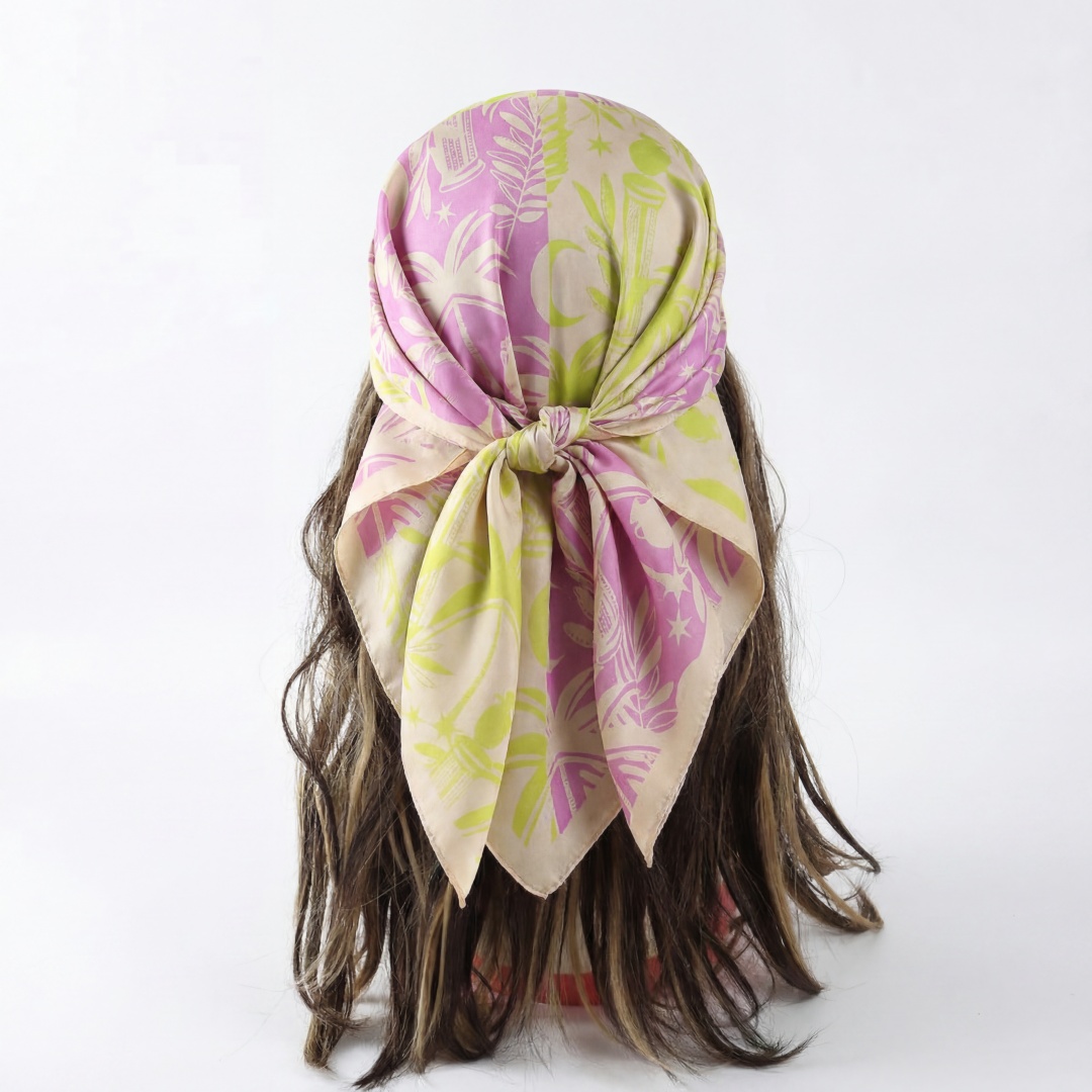 Écharpe de luxe, Hijab, Bandana, Foulard, Écharpes en soie, Foulard pour femme, Châle carré, Écharpes, Foulard de cou, Turban, Bandeau, Cadeau