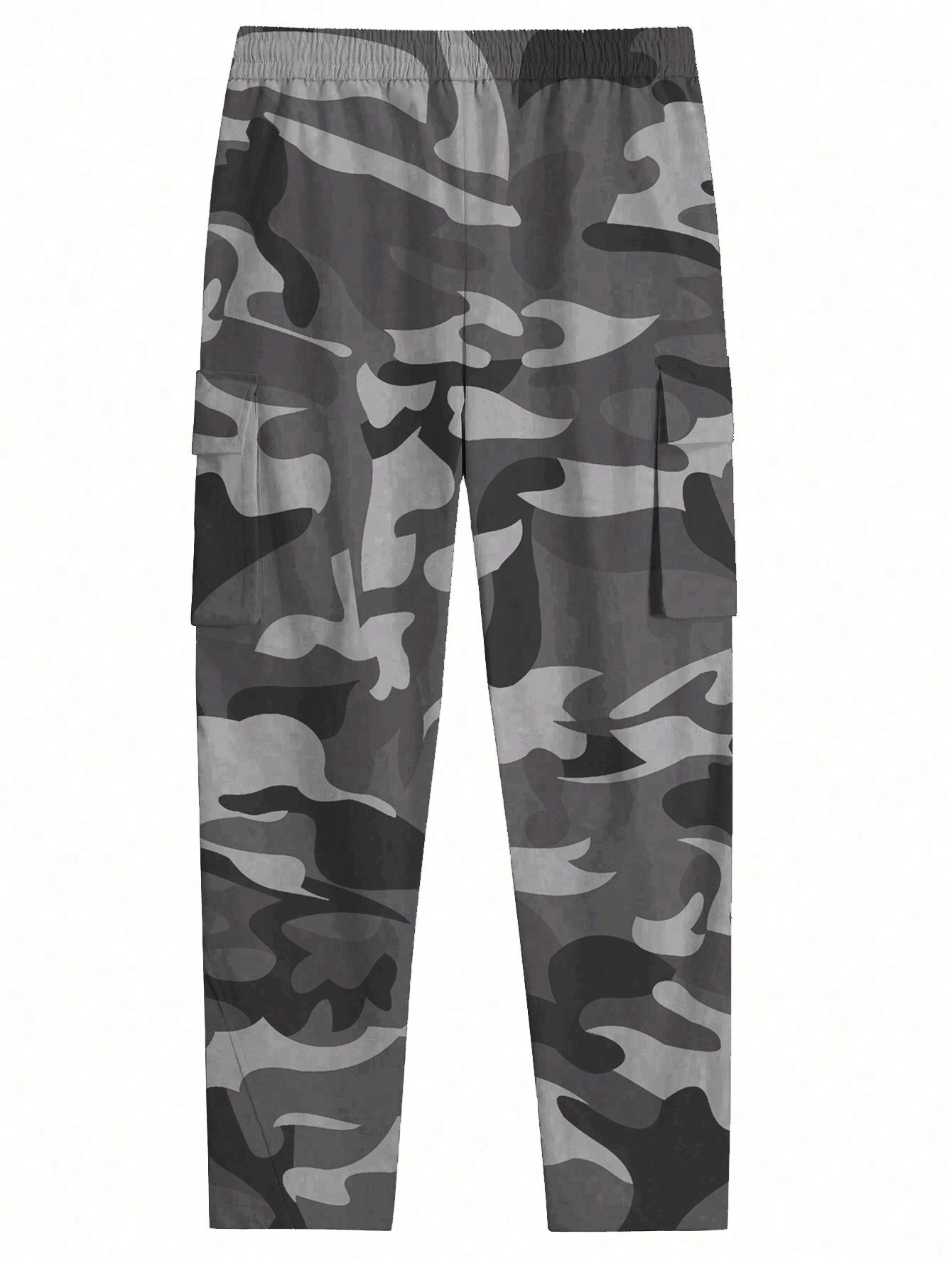 Pantalons décontractés pour hommes mode extérieure camouflage jambe droite pantalons décontractés tendance pantalons tactiques de base hommes