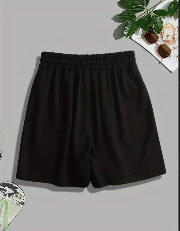 2025 Shorts de sport de couleur unie pour hommes et femmes, amples, de plage, décontractés, nouvelle collection d'été, Streetwear pour hommes et femmes