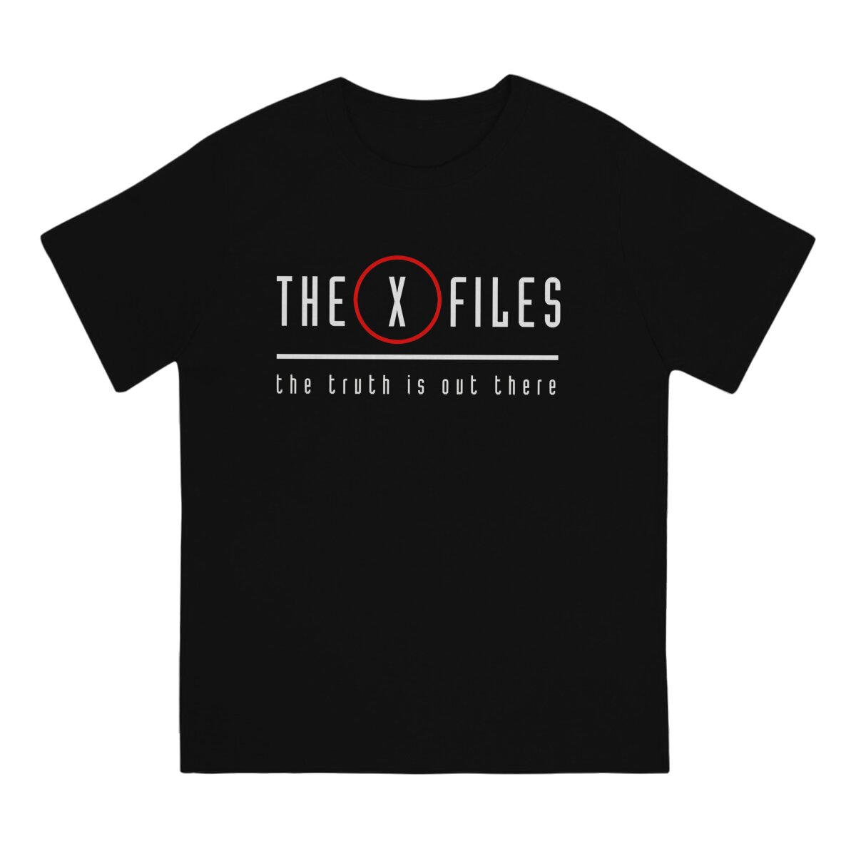 T-shirt manches courtes homme, col rond, 100% coton, The Truth Is Out There Elin, nouvelle collection