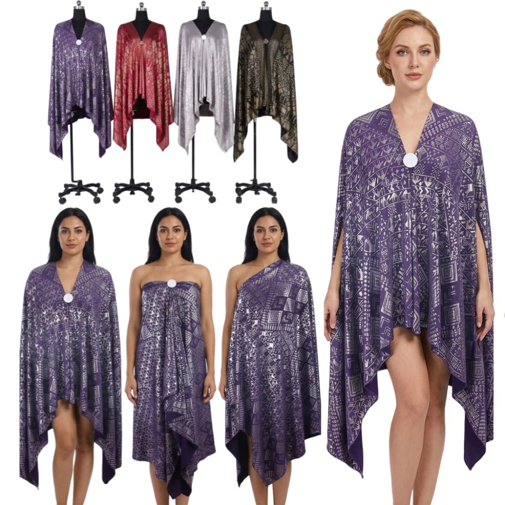 Magnifiques châles écharpes de protection solaire pour femme, estampés or, polyvalents pour le soir, respirants, style rétro, hijabs, foulards pour femmes