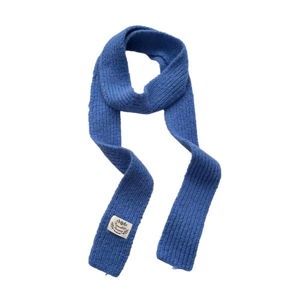 Écharpe en tricot fine pour femme, mode hiver, mini écharpe longue à rayures, écharpe décorative