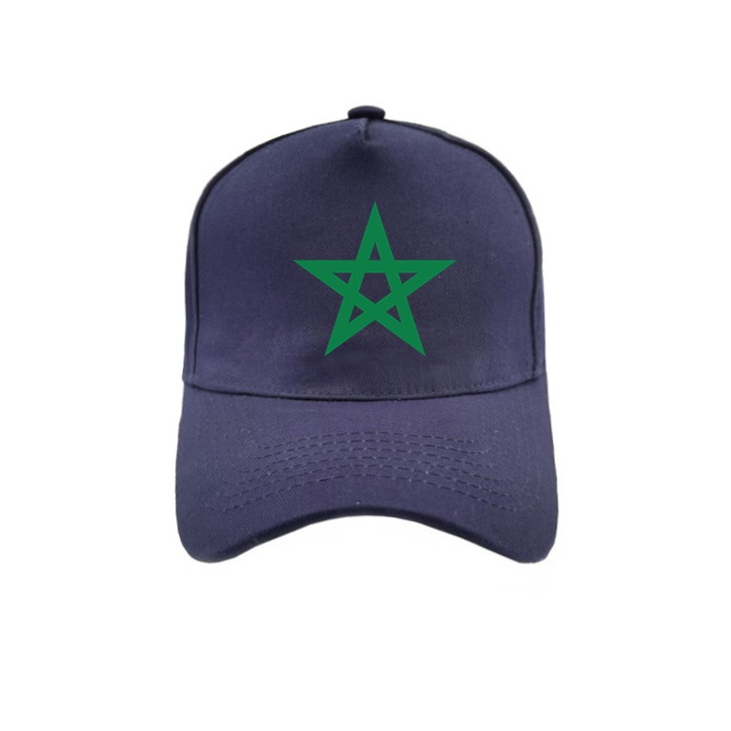Casquettes de Baseball drapeau marocain réglables Snapback mode unisexe Cool chapeaux maroc MZ-285