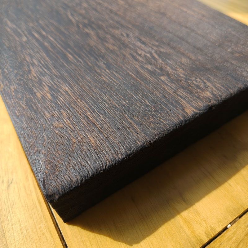 Plateau à thé en bois écologique original - Table à thé rectangulaire en bois massif de style chinois vintage pour la maison et la cérémonie du thé