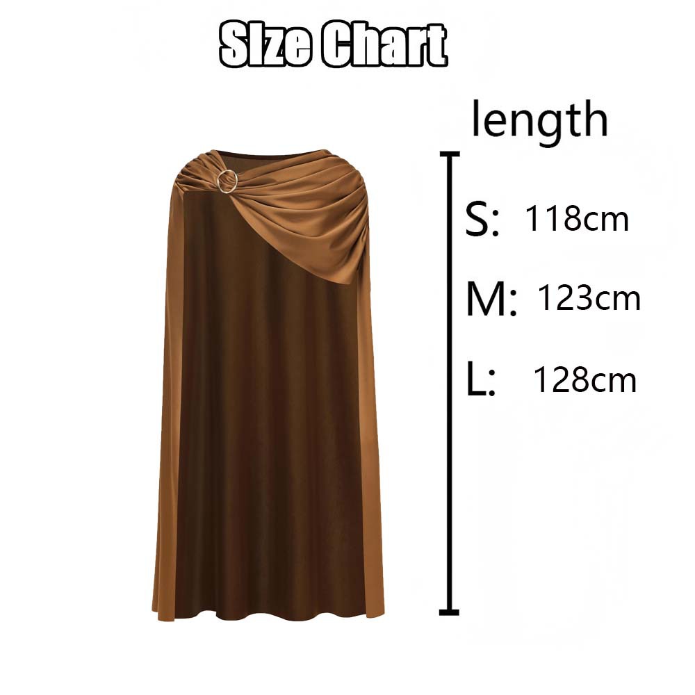 Cape de Chevalier Spartan Romain pour Homme, Costume de Cosplay, Cape Rouge et Marron, Protège-poignets, Tenue de Guerrier Historique pour Halloween et Fêtes Costumées