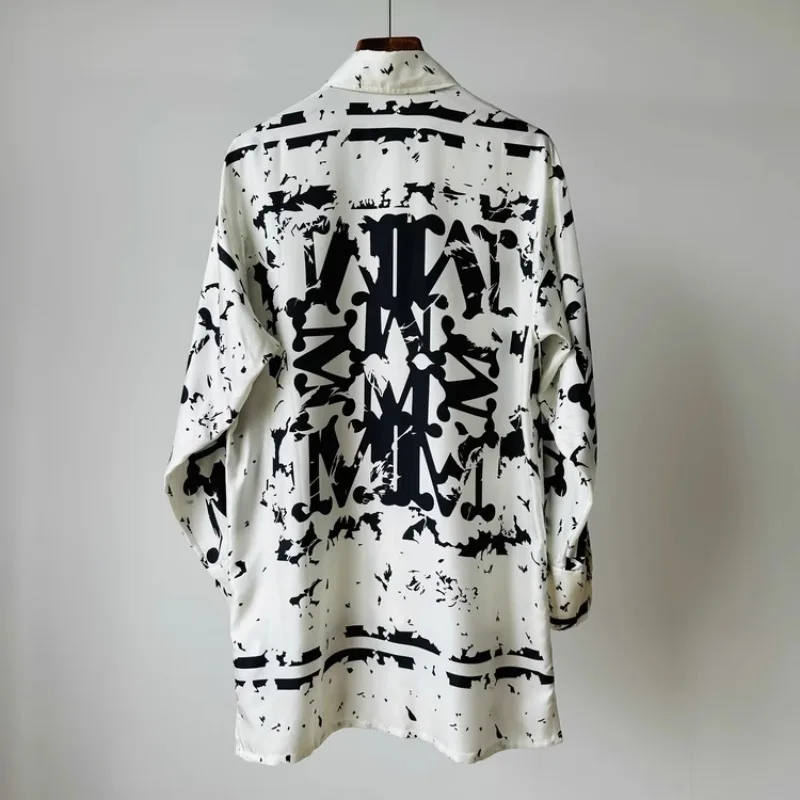 Chemisiers en satin vintage pour femmes, College coréens, manches longues, col polo en Y, chemises pour femmes, printemps, été, ventes