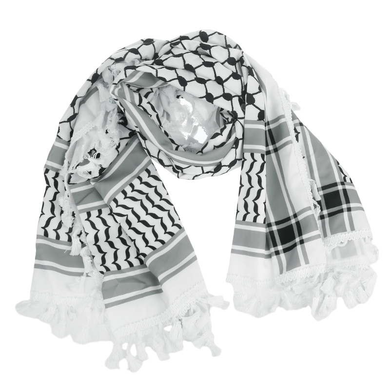 Foulards enveloppes écharpe femmes hommes arabe Shemagh Keffiyeh Palestine écharpe