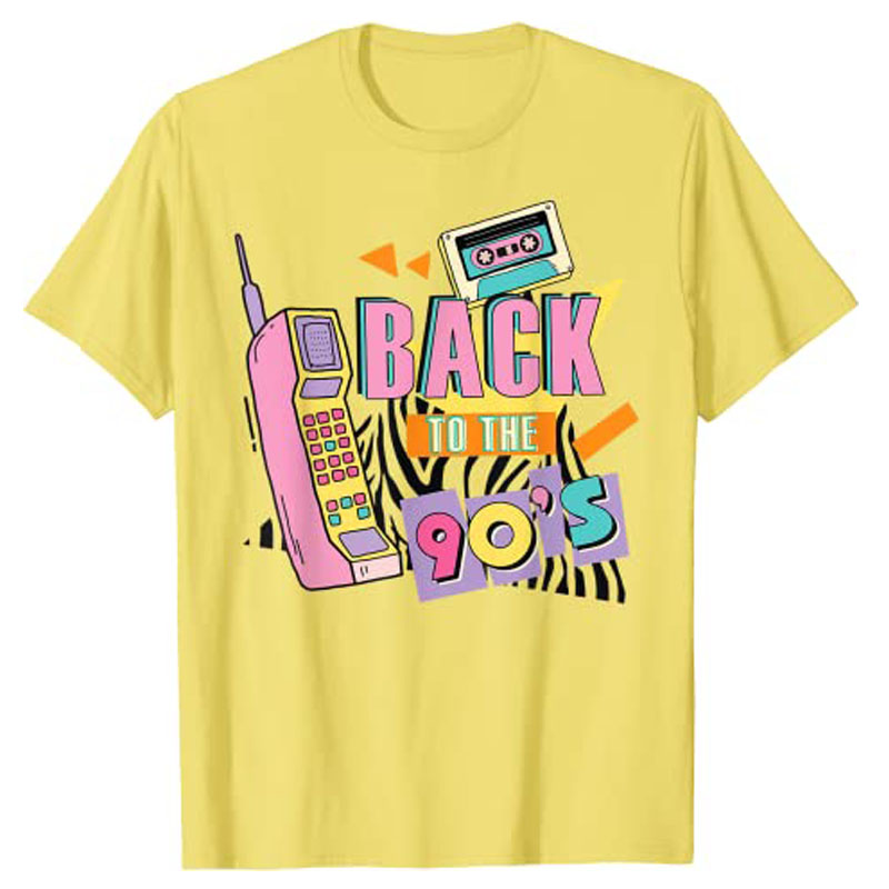 Tenues de retour aux années 90 pour femmes, costume rétro, t-shirt de fête, cadeau pour hommes, style des années 90, hip hop, t-shirt graphique rigour, Y-s