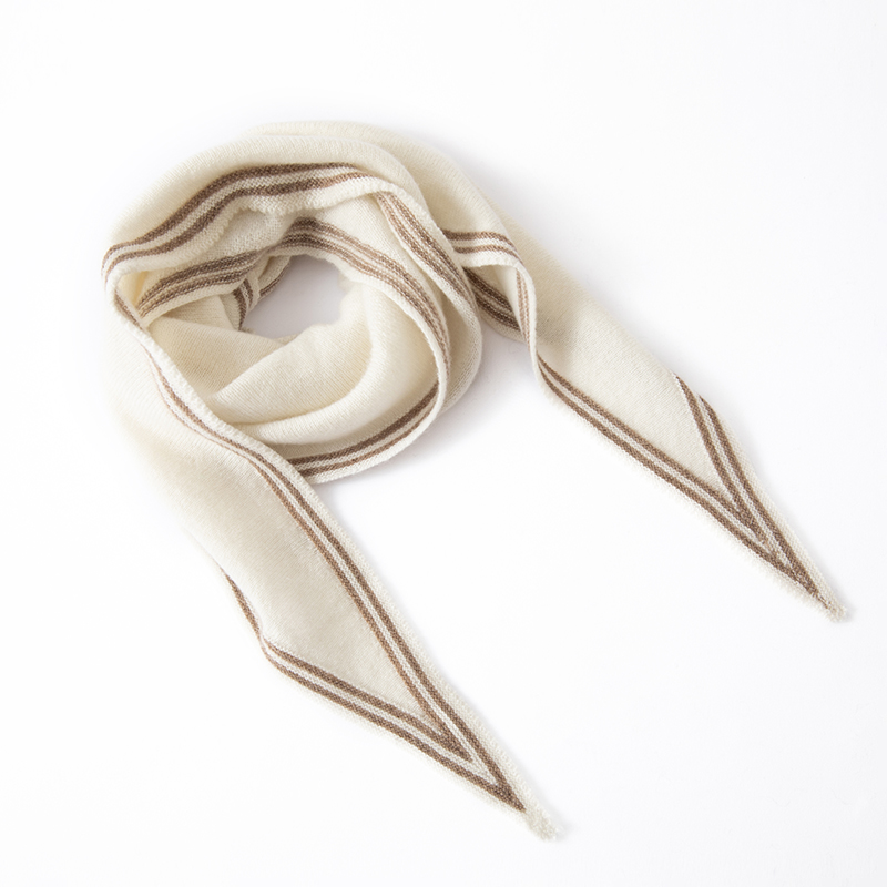 Écharpe triangulaire en cachemire 100% doux et confortable pour femmes, nouveau style, châle triangulaire pour femmes