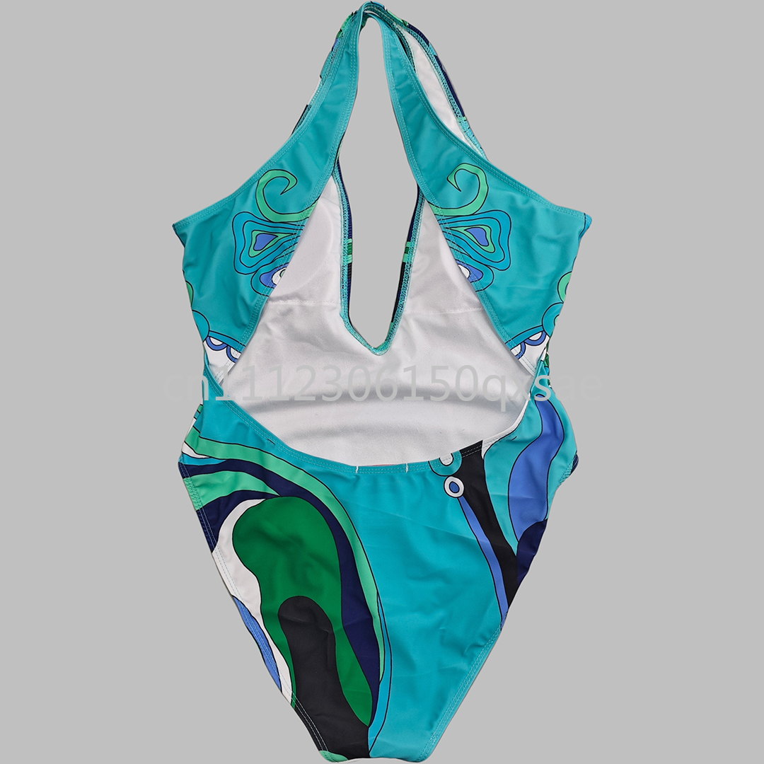 Maillots de bain classiques pour femmes avec foulard bandeau et logo signature, ensembles de bikinis sexy, tenues de plage