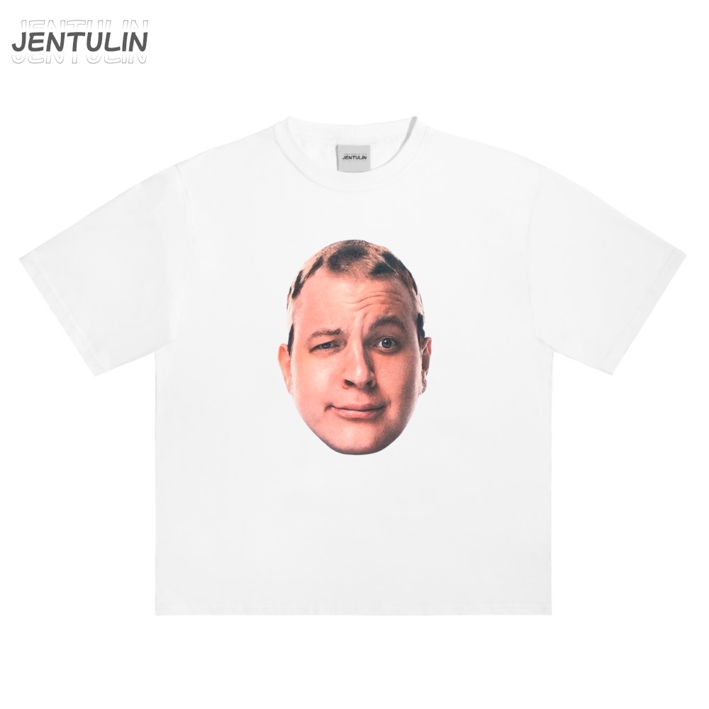 Harajuku surdimensionné Streetwear vêtements pour hommes 5opka visage imprimé graphique t-shirt coton Hip Hop coréen à manches courtes haut t-shirt Goth Y2k