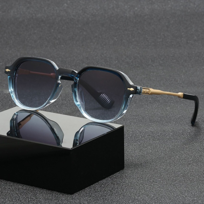 Lunettes de soleil ovales tendance pour hommes et femmes, de marque de luxe, style vintage, pour la conduite