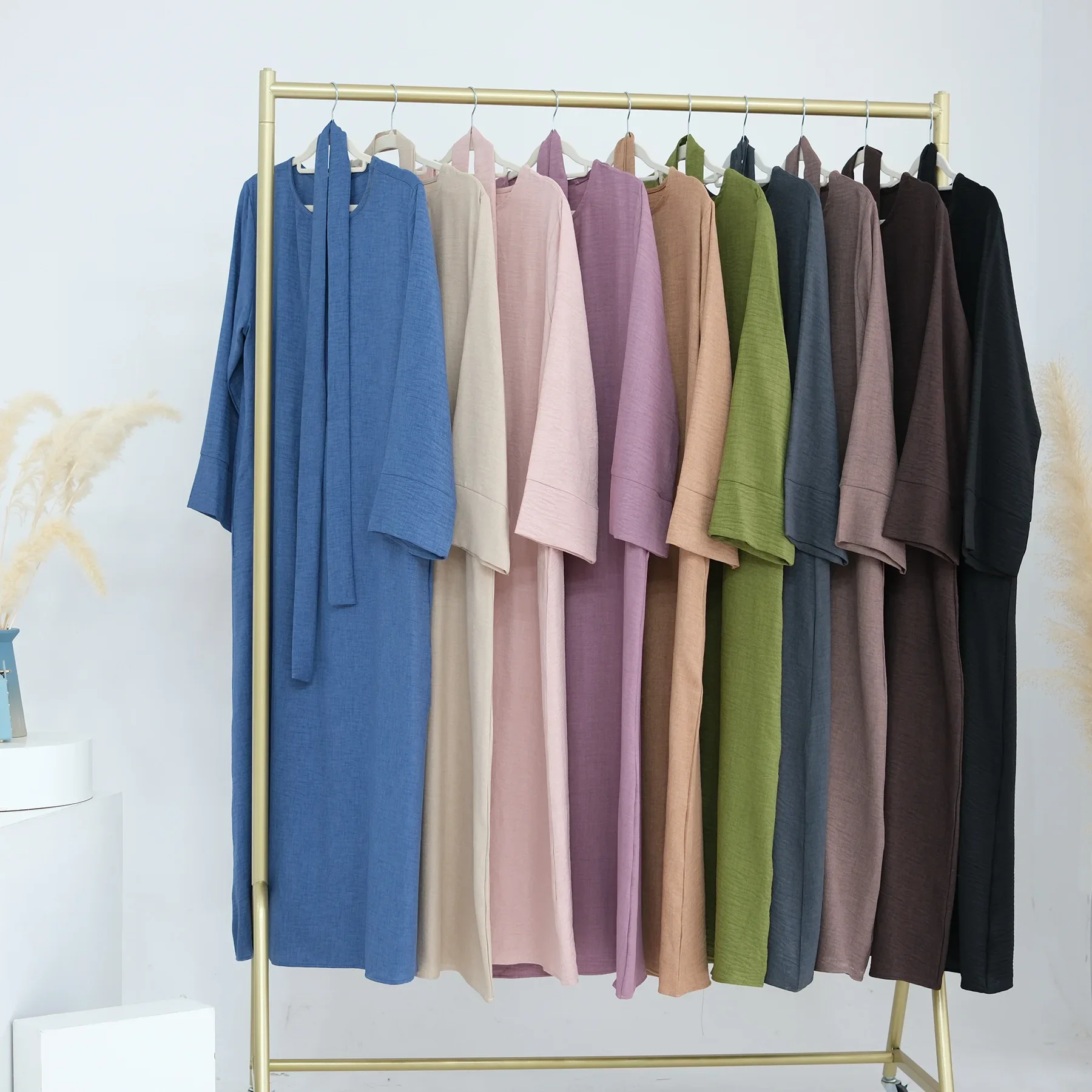 Abaya de prière musulmane pour femmes, robes de soirée du Ramadan, ceintures marocaines, caftan de Dubaï, robe islamique, longue robe arabe éducative, Jalabiya, Eid