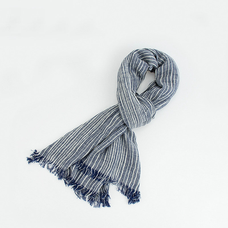 Marque écharpe de luxe concepteur couleur contrat silencieux frangé gland coton foulards pour homme printemps classique Cachecol châle YG369