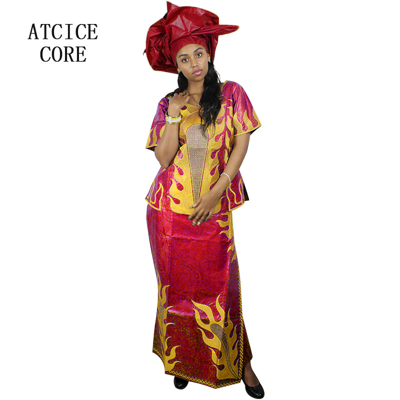 Robes africaines pour femmes, dashiki, bazin riche, vêtements traditionnels africains à manches longues pour dames