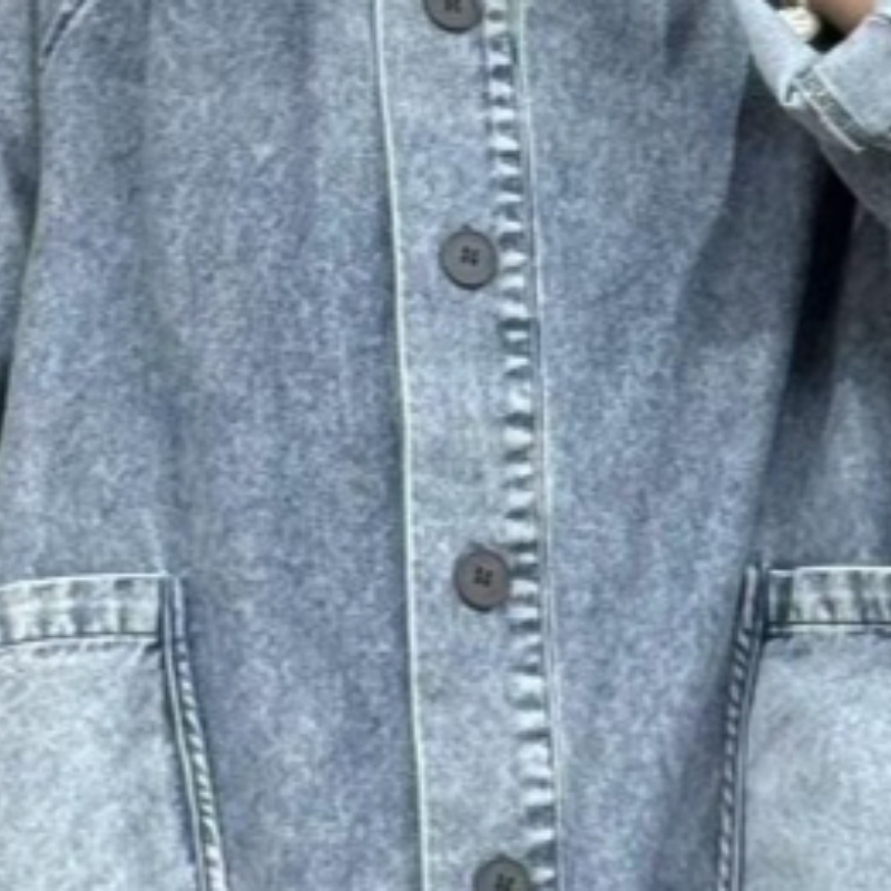 Nouveaux Blousons en Jean Premium pour Femmes, Grande Taille, Coupe Décontractée, Style Rétro, avec Poches, à Capuche, Confortables, Minimalistes, Décontractés, Polyvalents et Originaux