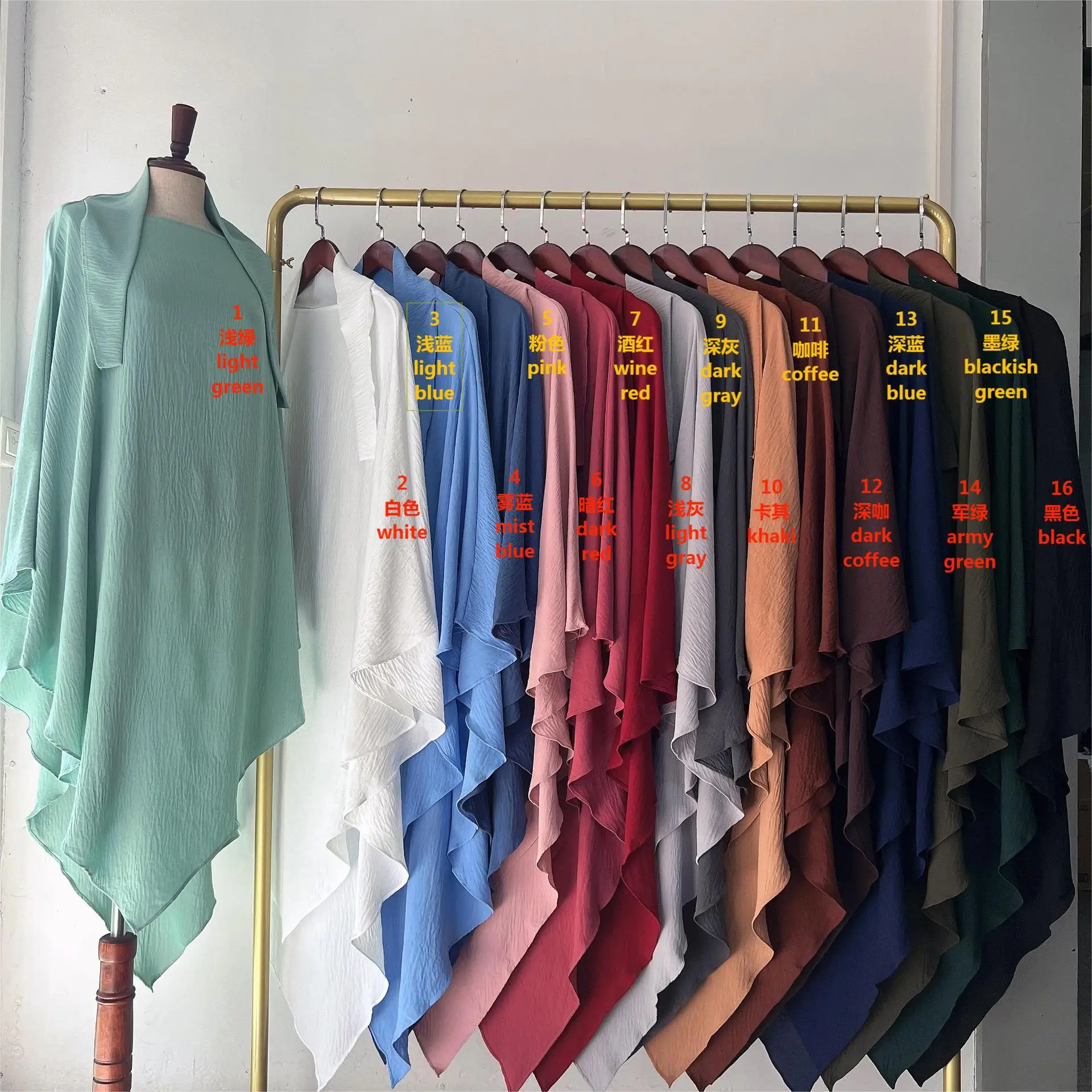 Écharpe Hijab musulmane Eid, vêtement de prière une pièce, Kaftan, Ramadan, Turquie, Dubaï, Burqa islamique, coiffure, vêtements, sans robe