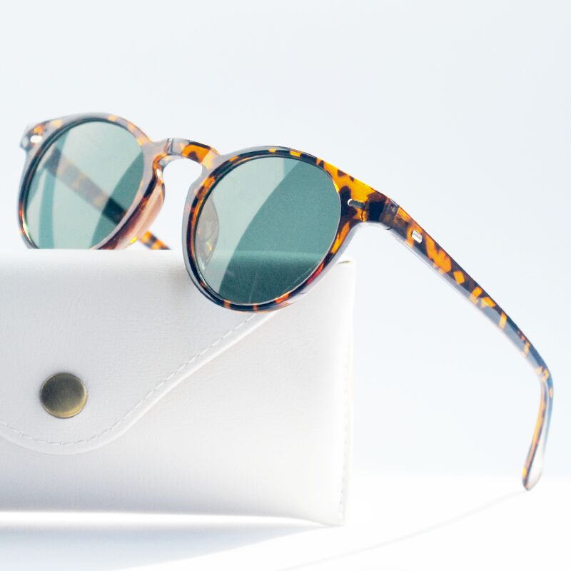 2025 lunettes de soleil rondes hommes marque Vintage petites lunettes de soleil dames lunettes femmes luxe lunettes de créateur UV400