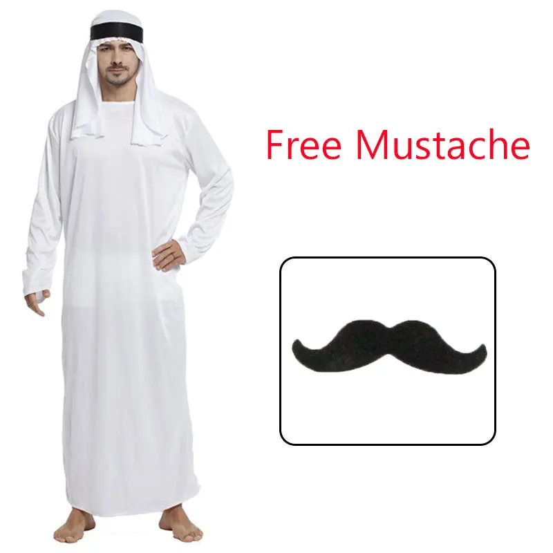 Hommes arabie arabe Sheikh Costume berger Prince arabe Cosplay pour adulte Fantasia pourim Halloween Costumes