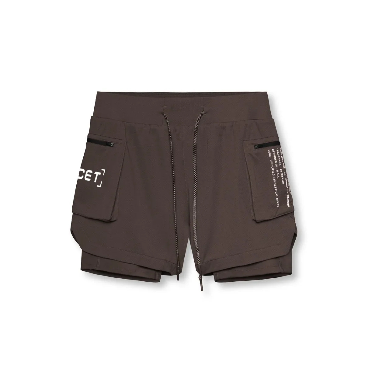 Sportedly-Short de sport à double pont pour homme, 2 en 1, bas d'athlétisme, pantalon de jogging, gym, fitness, entraînement, course à pied, été