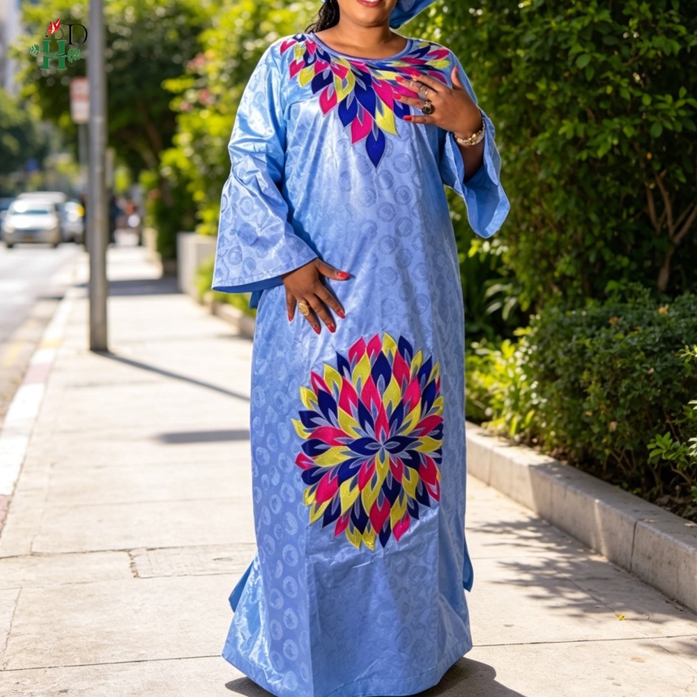 Robe H&D Basin Rich Original Dubai pour femmes, robes en solde, robes africaines pour femmes, vêtements traditionnels brodés