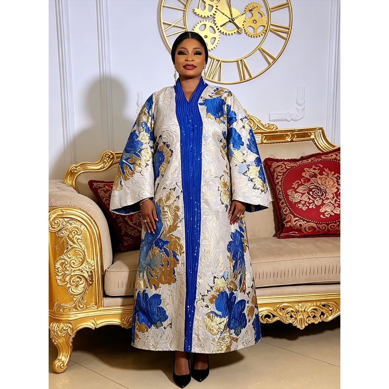 Robes africaines grande taille pour femmes 2026 : Nouvelles robes de soirée et de mariage brodées Ankara Dashiki Bazin