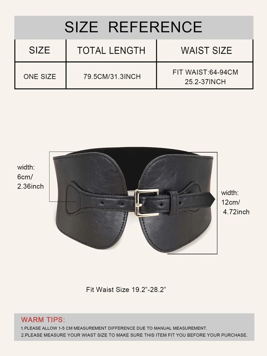 Ceinture large en PU pour femme, goupille de rivet, bande élastique, style punk, designer, environnement commandé, luxe